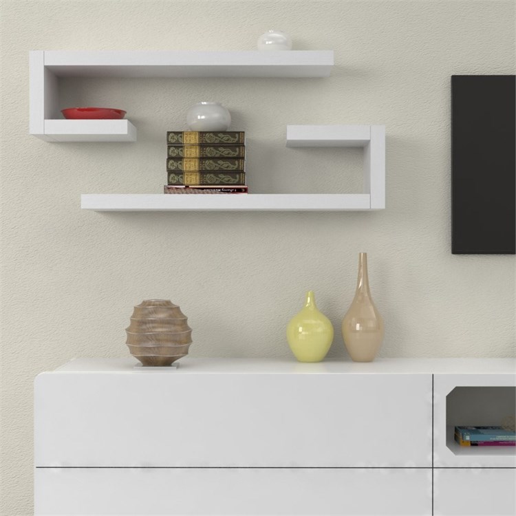 Etagères en bois design de L in Mensole