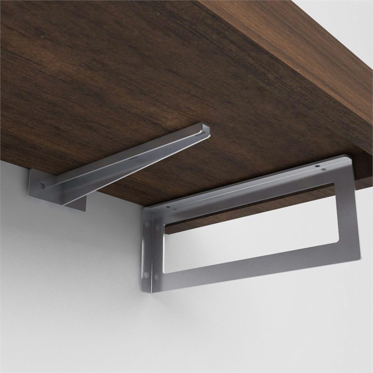 Extra shelf brackets to towel rack for wash basin shelf in Bathroom furniture