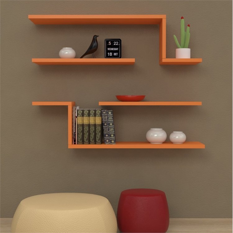 Composizione in legno Angel in Mensole