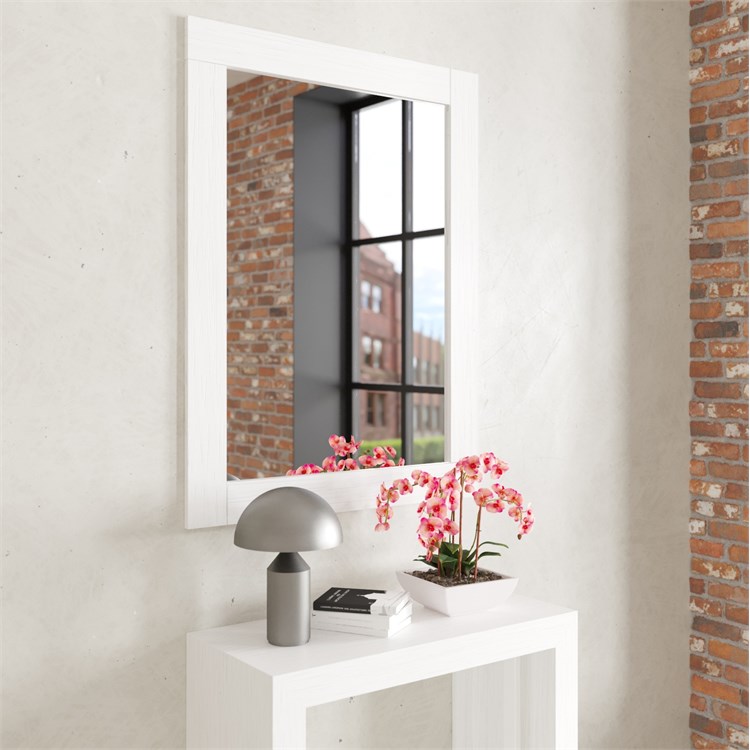 Mirrors with wooden frame in Shelf brackets and Supports