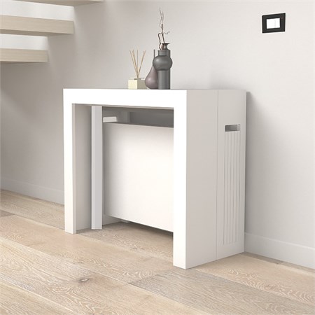 consolle allungabile mercurio con porta prolunghe