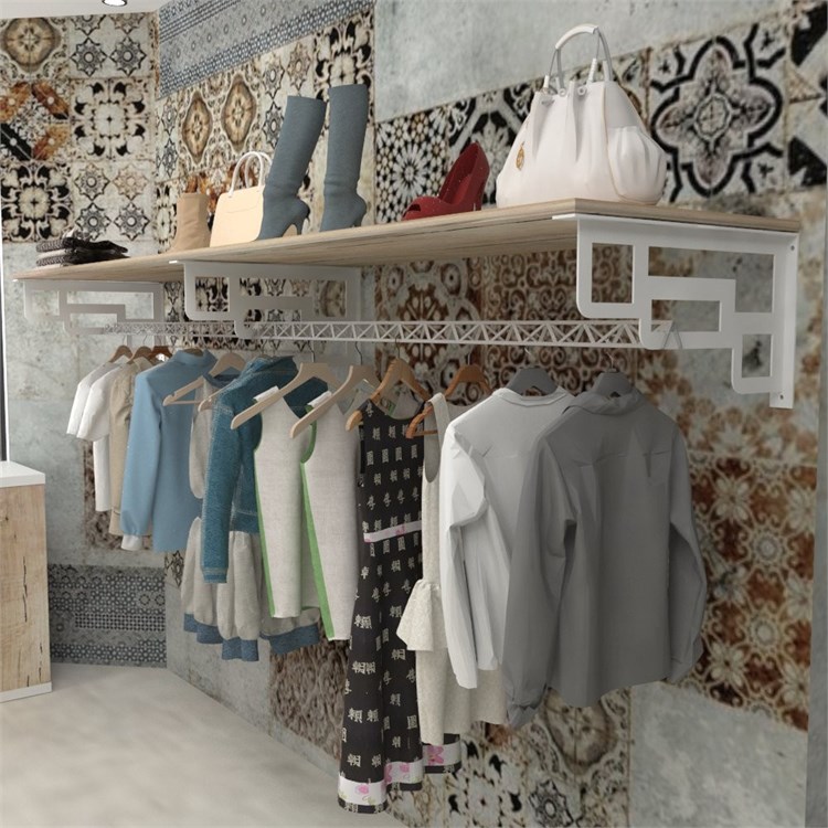 Shelf brackets for store in Shops furniture