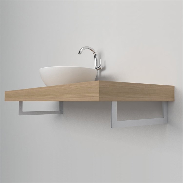 Reggimensola porta asciugamani mensola lavabo in Arredo bagno