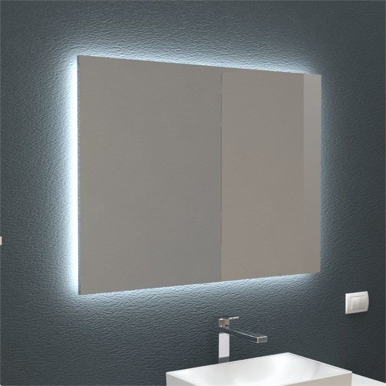 Backlit mirrors in Bathroom furniture