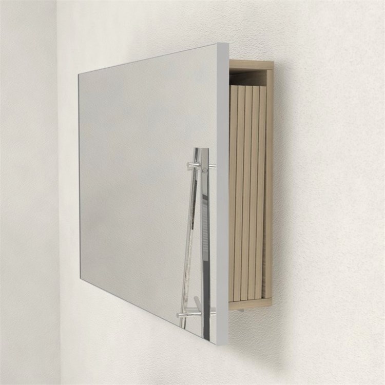 Mirror with extensions-rack for extendable console in 