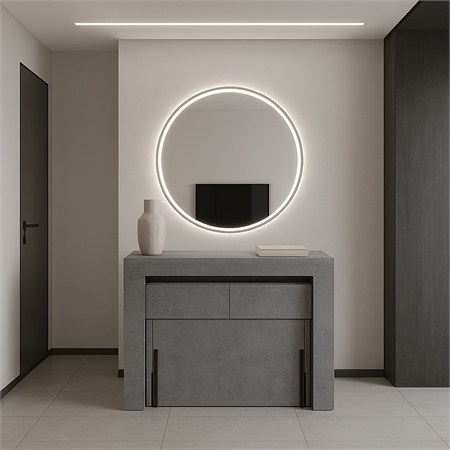 kit karen consolle allungabile panche