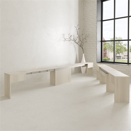 panca allungabile karen con porta prolunghe