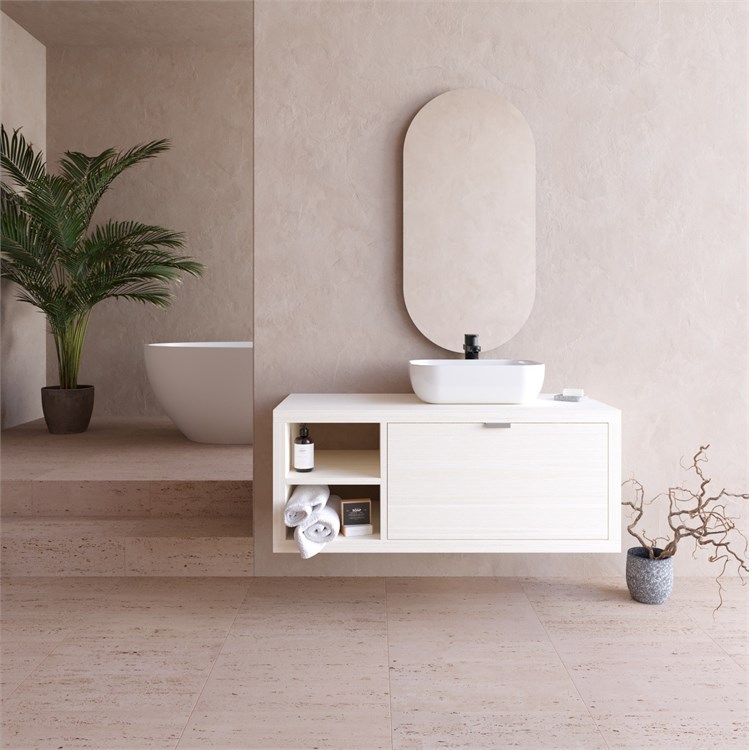 Specchio da parete Dhone in Arredo bagno