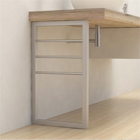 base porta asciugamani per mensola lavabo