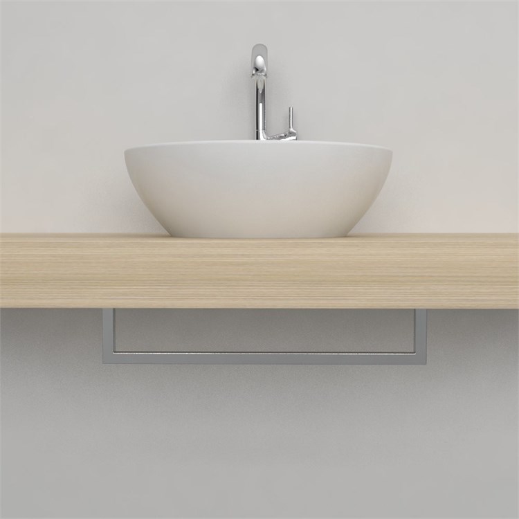 Porta asciugamani 002 mensola lavabo in Arredo bagno