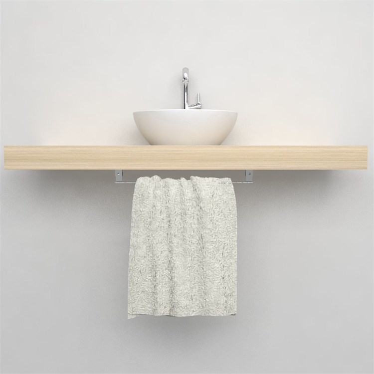 Porta asciugamani 003 mensola lavabo in Arredo bagno
