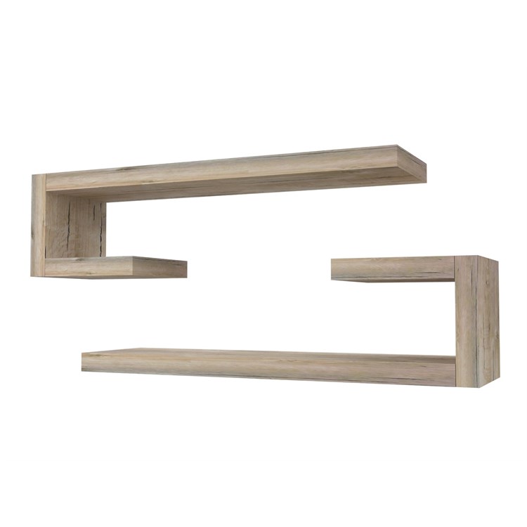 Mensole in legno design ad L in Mensole