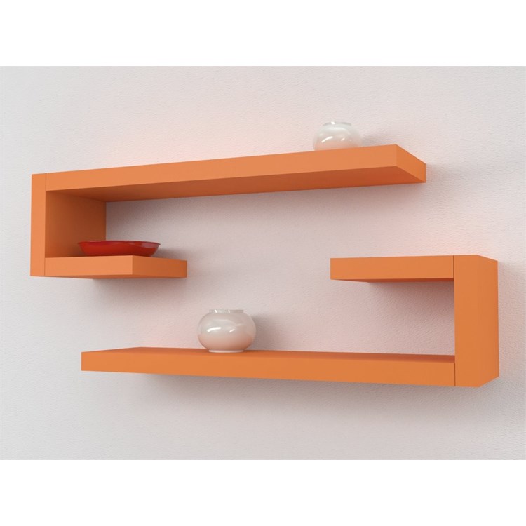 Mensole in legno design ad L in Mensole