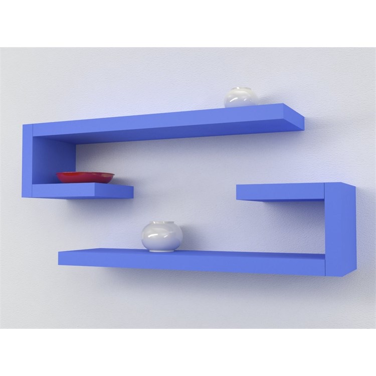 Mensole in legno design ad L in Mensole