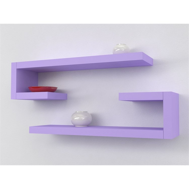 Mensole in legno design ad L in Mensole