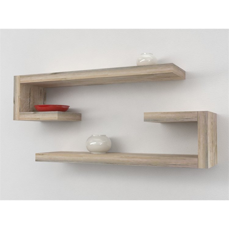 Etagères en bois design de L in Mensole