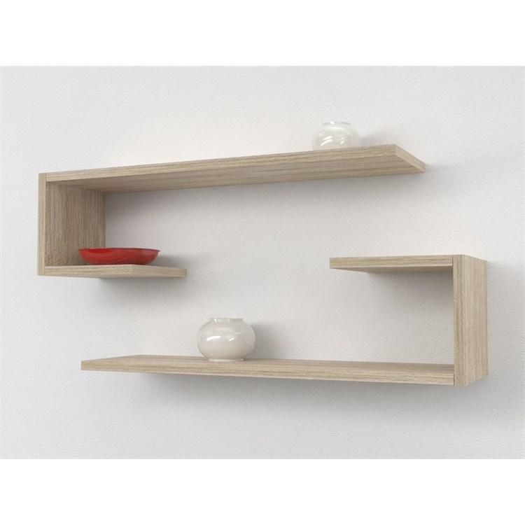 Mensole in legno design ad L in Mensole