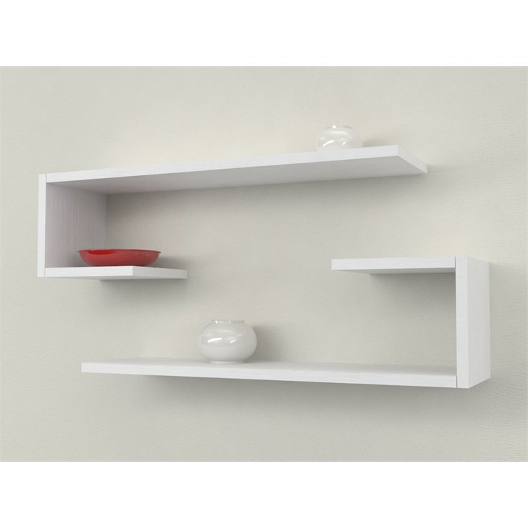 Mensole in legno design ad L in Mensole