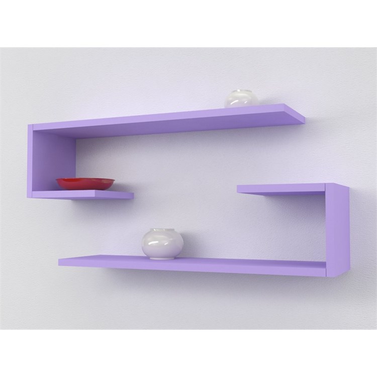 Mensole in legno design ad L in Mensole