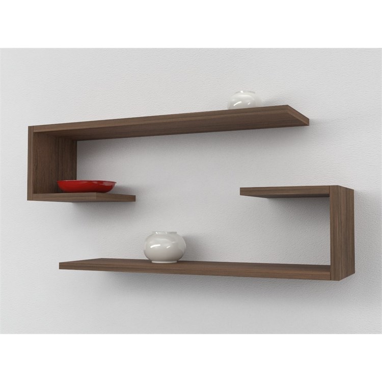 Mensole in legno design ad L in Mensole