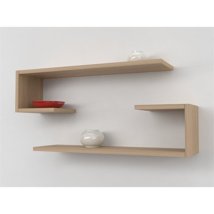 Etagères en bois design de L in Mensole