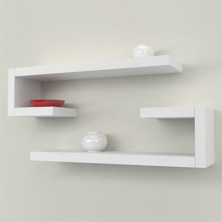 Mensole in legno design ad L in Mensole