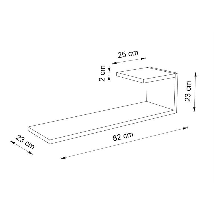 Etagères en bois design de L in Mensole