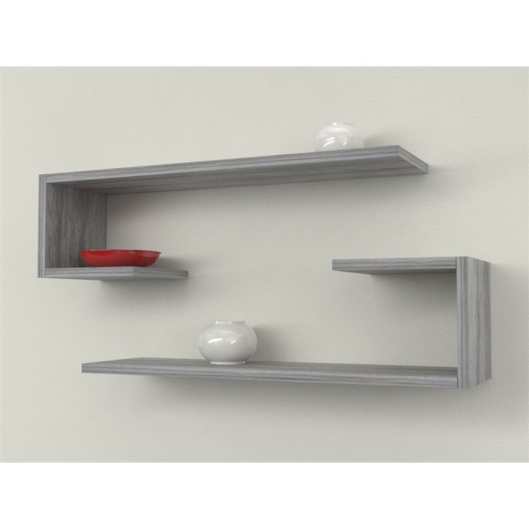 Mensole in legno design ad L in Mensole