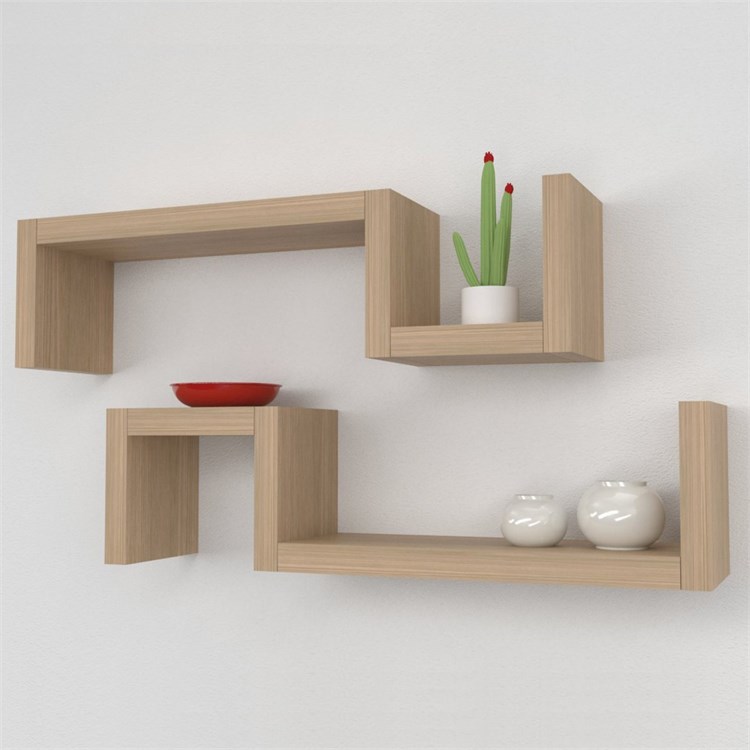 Etagères en bois design de S in Mensole