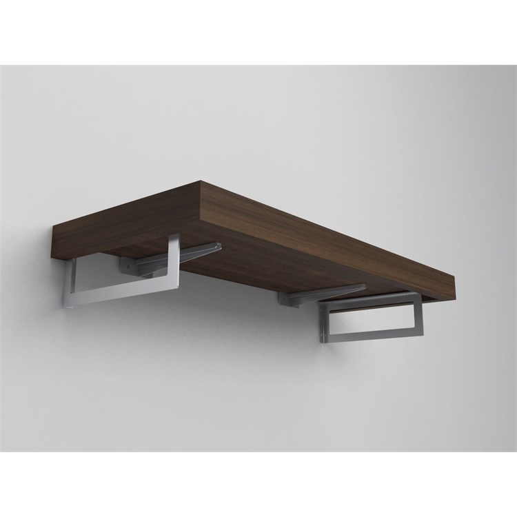 Extra shelf brackets to towel rack for wash basin shelf in Bathroom furniture