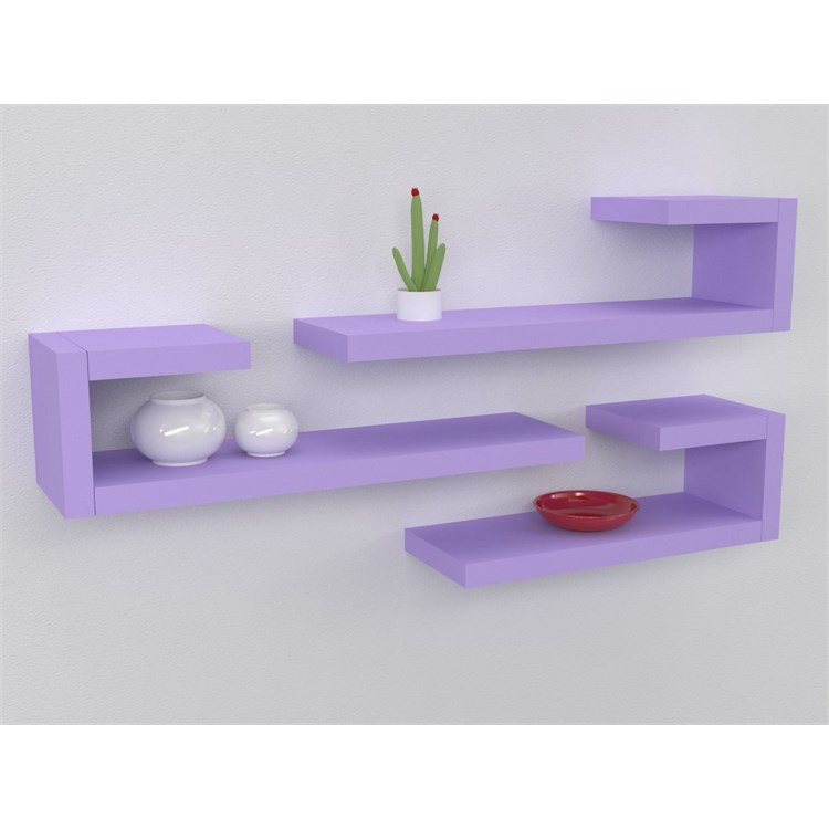 Tiffany Wooden Composition in Mensole