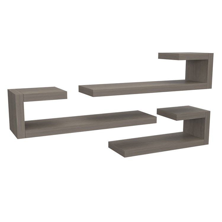 Composizione in legno Tiffany in Mensole