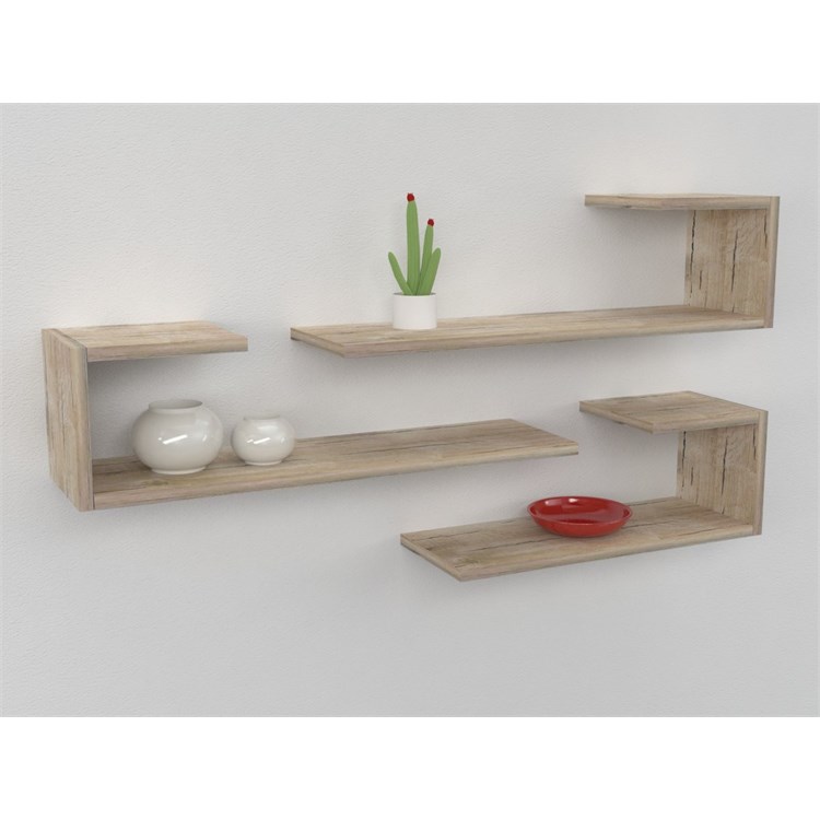 Composition en bois Tiffany in Mensole