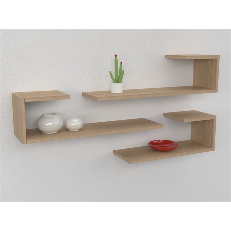 Tiffany Wooden Composition in Mensole