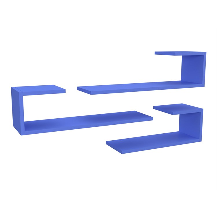 Composizione in legno Tiffany in Mensole