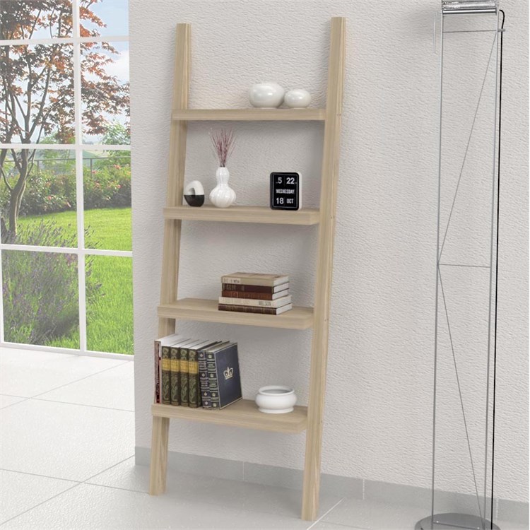 XL wooden ladder shelves in Bathroom furniture