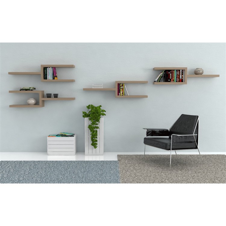 Ingrid Wooden Shelves in Mensole