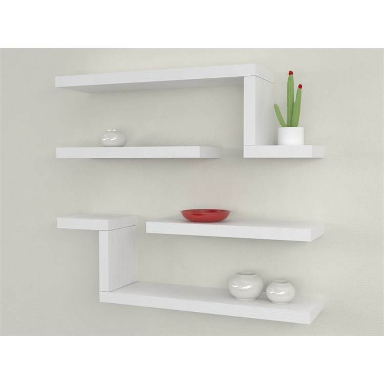 Composizione in legno Angel in Mensole