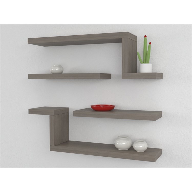 Composizione in legno Angel in Mensole