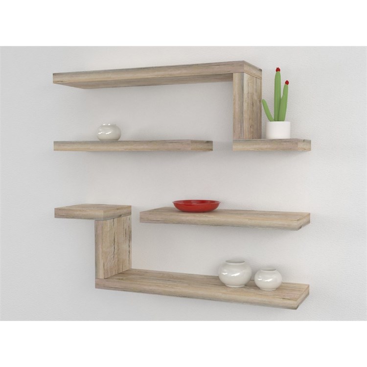 Composizione in legno Angel in Mensole