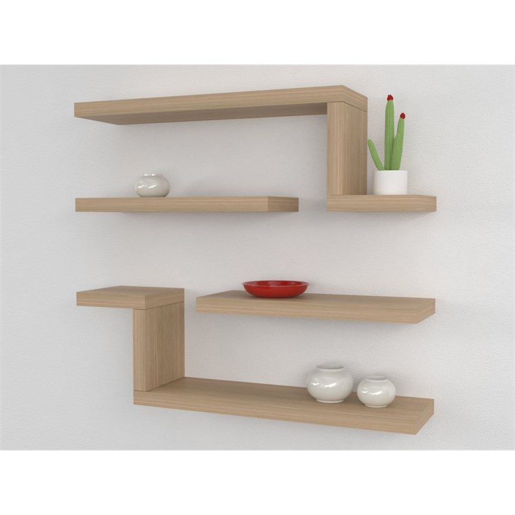 Composizione in legno Angel in Mensole