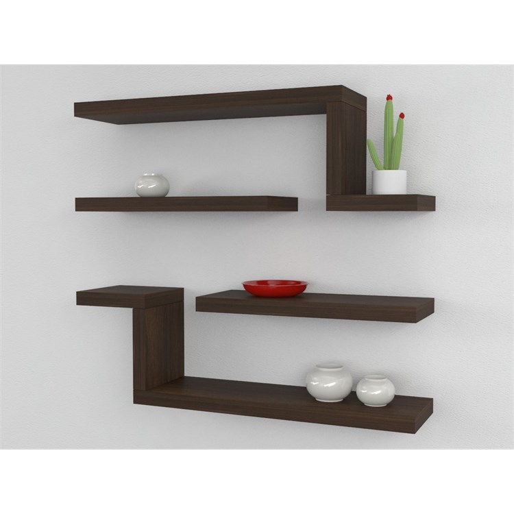 Composizione in legno Angel in Mensole