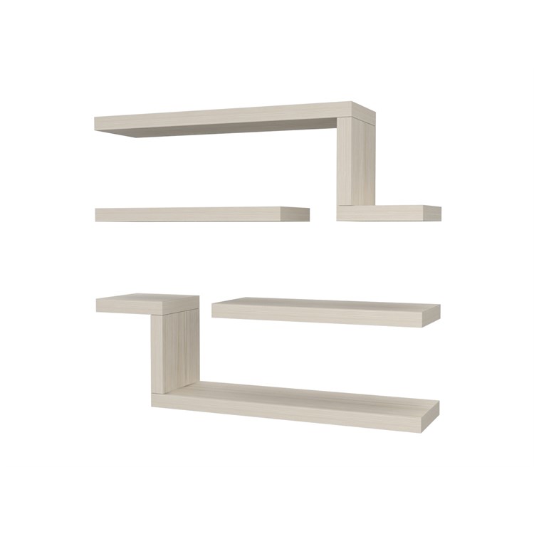 Composizione in legno Angel in Mensole