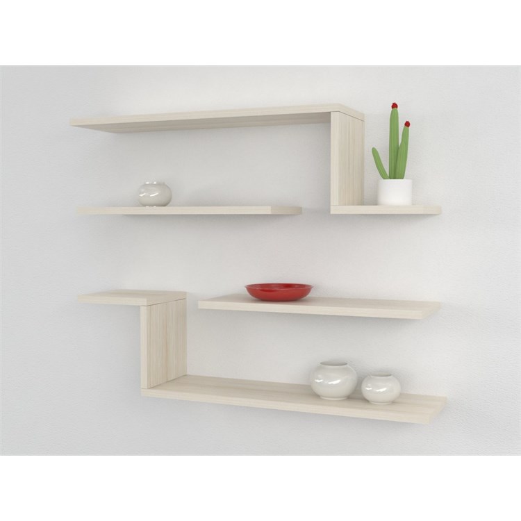 Composition en bois Angel in Mensole