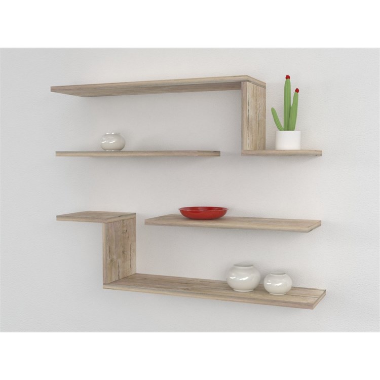 Composizione in legno Angel in Mensole