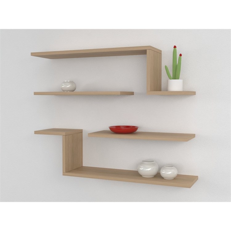 Composition en bois Angel in Mensole