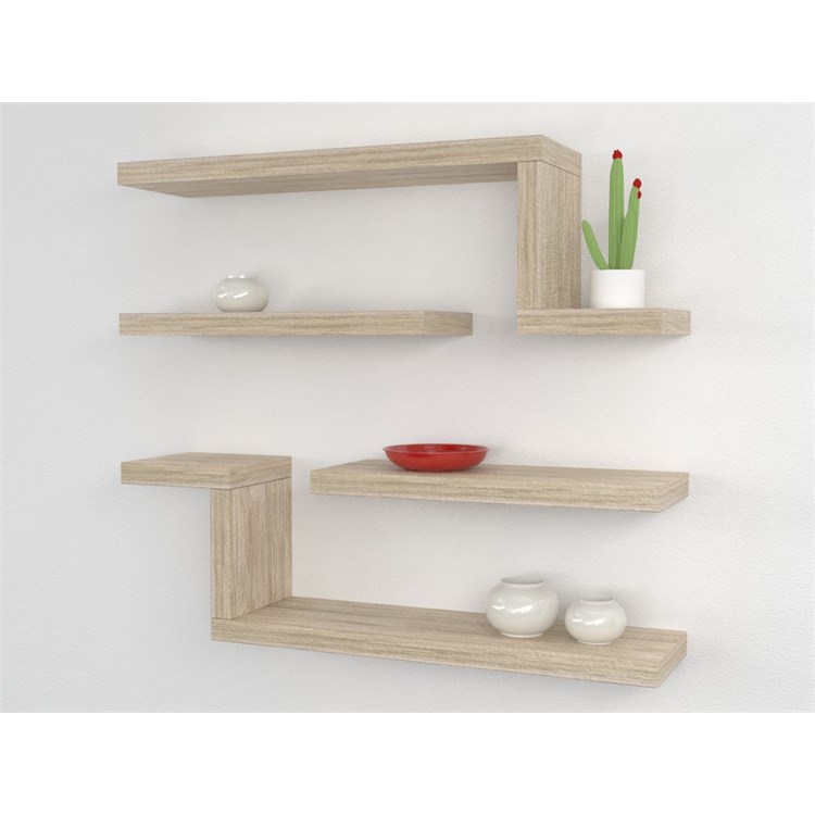 Composizione in legno Angel in Mensole