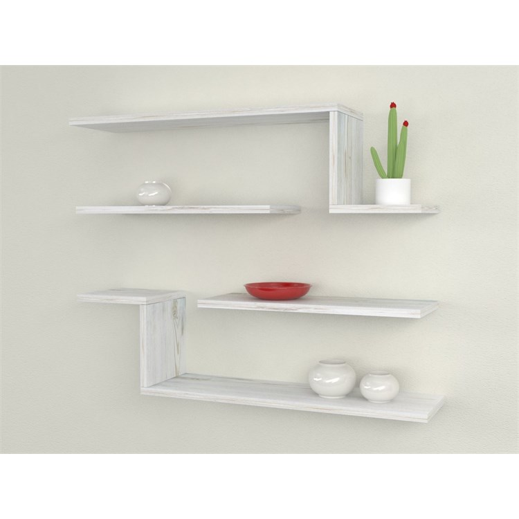 Composition en bois Angel in Mensole