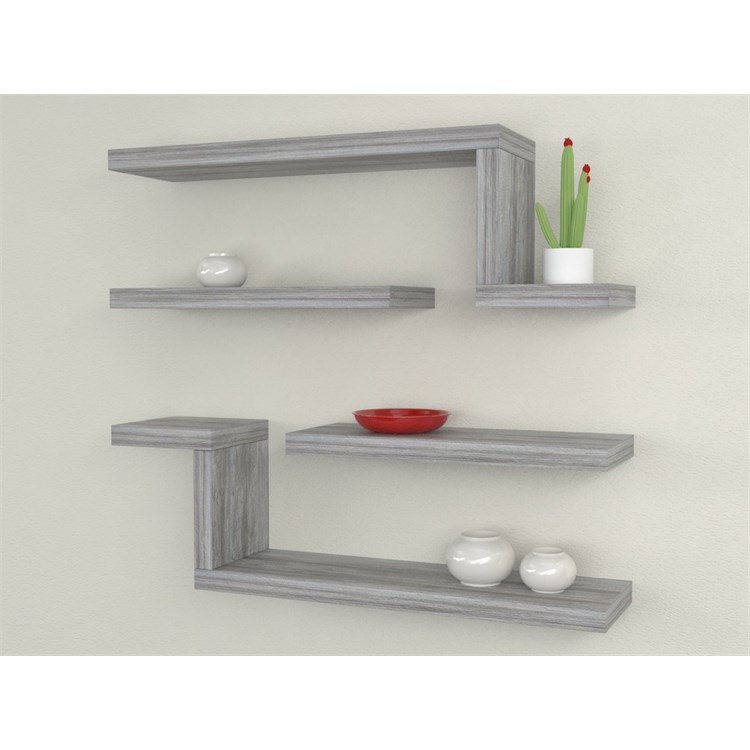 Composizione in legno Angel in Mensole