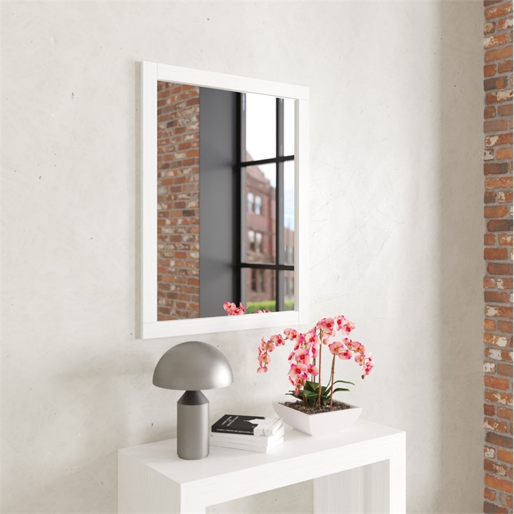 Mirrors with wooden frame in Shelf brackets and Supports